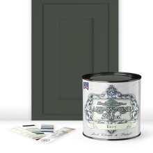 ALL-IN-ONE-Farbe Langlebige Schrank- und Mbelfarbe. Eingebaute Grundierung und Decklack, kein Schleifen erforderlich. Enthlt unsere 30 vorgeste