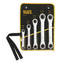 Conjunto de Chaves de Caça de Caixa com Catraca Klein Tools 68221, 5 Peças, 10 Tamanhos, Fabricado nos EUA