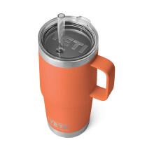 YETI Rambler 25 oz Tumbler met Handgreep en Rietjesdeksel, Reisbeker Waterbeker, Geïsoleerde Beker van Roestvrij Staal