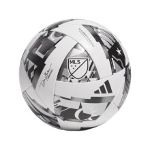 adidas MLS Competition Match Ball Replica Fußball Weiß/Schwarz/Silber Metallic 4