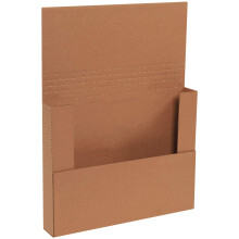 Boxes Fast BFM14112BFK Sobres de cartσn corrugado fαciles de plegar, 14 1/4 x 11 1/4 x 2 pulgadas, sobres plegables, cajas de envνo troqueladas a