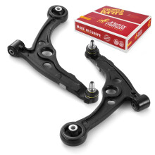Metrix Premium chassisdele - Forreste venstre & h?jre Nedre styrearm m kugleled og b?sning monteringss?t Passer 2012-2019 Fiat 500 udskiftning RK