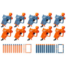 NERF Elite Ace SD-1 Feestpakket, 10 Blasters, 20 Darts, 8 Jaar en Ouder (Amazon Exclusief)