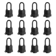 SafiSwords Vedenpitvt Riippulukot Avaimet ulkokyttn Peitetty Heavy Duty laminoitu terslukko 1-9/16 tuumaa. Leve pitk riippulukkopakkaus 12 ka