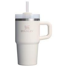 Vaso Stanley Quencher H2.0 con asa y pajita 40 oz | Tapa de estado de flujo de 3 posiciones | Portavasos Compatible para Viajes | Taza aislada de