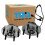 TRQ Ensemble de roulements de moyeu de roue avant compatible avec Dodge Ram 1500 2002-2005 1