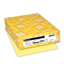 Neenah Paper 49541 Exact Index Card Stock 110lb 8 1/2 x 11 Canary 250 ark