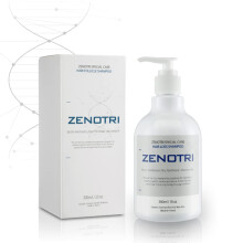 ZENOTRI Follikel-Shampoo gegen Haarausfall mit Kupferpeptid, Biotin, Dexpanthenol, Pyrithion, Zink/genetische Haarpflegelösung