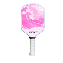 Friday Pickleball Paddle USA Pickleball aprobado fibra de carbono duradera termoformado diseρo unibody nϊcleo de panal superficie arenosa para gi