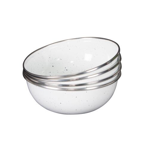 Service de table Stansport Deluxe en mail, 24 pices, blanc (11220-03) 2
