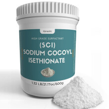 21,17 oz Sodium Cocoyl Isethionate Premium Sodium Cocoyl Isethionate (SCI) Pulver Erstaunliche Blasen Sanft zur Haut Biologisch abbaubar Geeignet