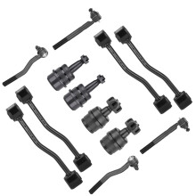 12 STK til 1999-2004 Jeep Grand Cherokee forreste ydre styrest?nger + forreste og bagerste svingst?nger + ?vre nedre kugleled Suspension Kit K313