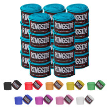 Bandes de boxe style mexicain Ringside (paquet de 10 paires) Bleu ιlectrique 180""