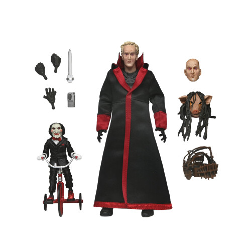 NECA NECA Saw Ultimate Jigsaw Killer mit schwarzer Robe, 17,8 cm groe Actionfigur