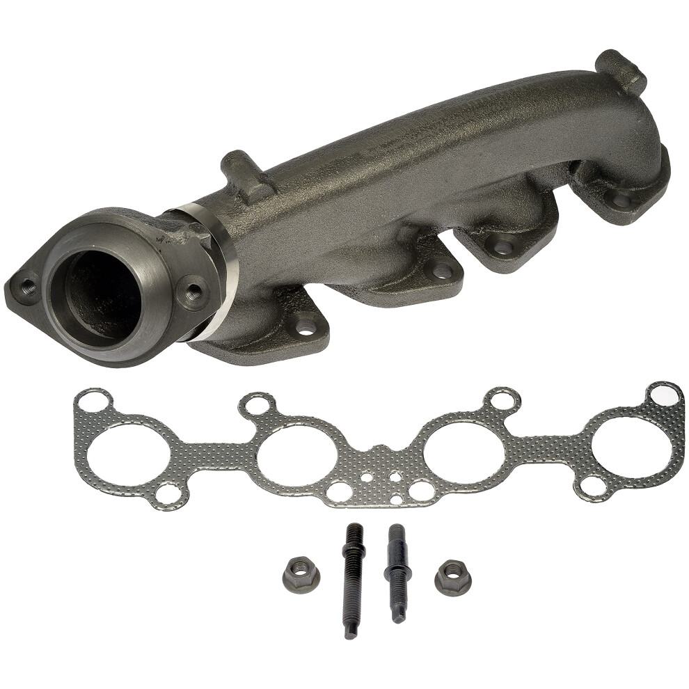 Dorman 674-998 Passenger Side Exhaust Manifold Kit - Includes Required Gaskets And Hardware Compatible With Select Ford/Lincoln Models 885484639317