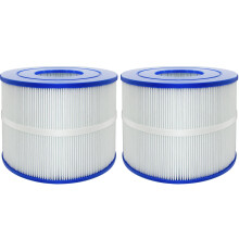 DEEKOOL 2-pack PBF40M Spa Filter PBF40 Badtunna Filterbyte Kompatibel med Pleatco PBF40 och PBF40-M Kompatibel med Bullfrog Wellspring 30 Coreles