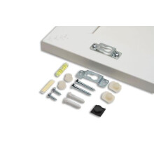 Fletcher Picture Perfect Sistema para colgar sin cables Arte de pared para colgar hasta 100 libras (paquete de 100 resistentes)