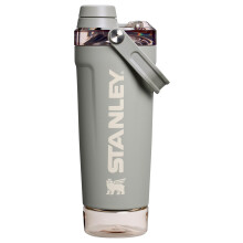 Stanley Activate Shaker Bottle 20 oz | Bottiglia Isolata in Acciaio Inossidabile Senza Perdite | Base Storage e Coperchio a Vite