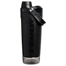 Botella Shaker Stanley Activate 20 oz | Tapa a Prueba de Fugas de Acero Inoxidable | Almacenamiento en Base y Tapa de Flujo Rápido