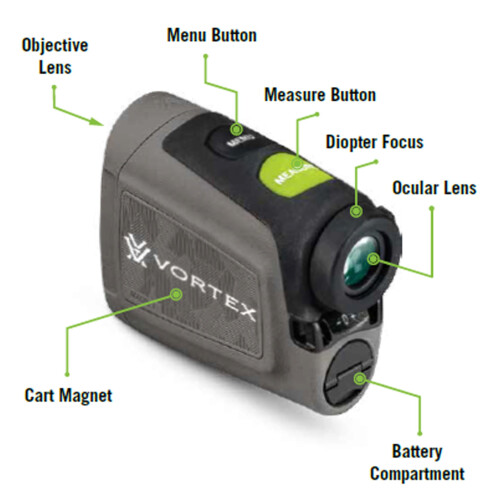 VORTEX Vortex Optics Blade Series Golf-Laser-Entfernungsmesser (Blade) 2