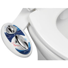LUXE Bidet NEO 320 - Hot and Cold Water Self-Cleaning Dual Nozzle N