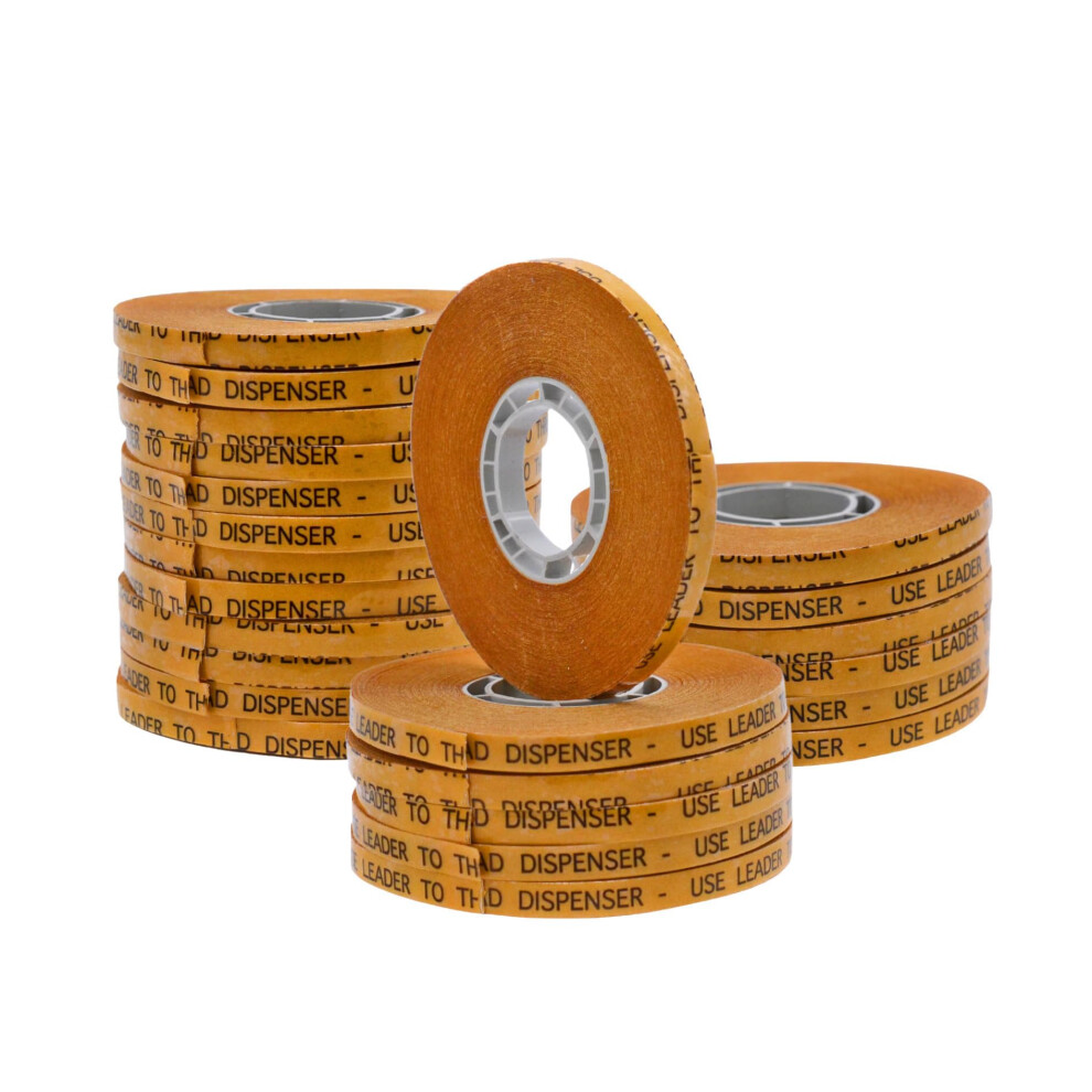 Wod Tape Wod General Purpose Atg Tape For Pink Glider 1/4 Inch X 36 Yds. (Set Of 24 Rolls) Adhesive Transfer Tape Refill Rolls Clear Adhesive On Gold Liner (