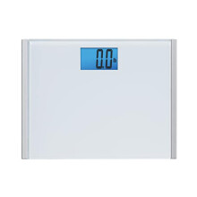 Eat Smart Precision Plus Scale Balance de bain large pour poids corporel Blanc