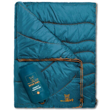 Wise Owl Outfitters Outdoor Campingdeken - Lichtgewicht, opvouwbaar gezwollen dekbed voor backpacken, wandelen en reizen - Warme waterbestendige