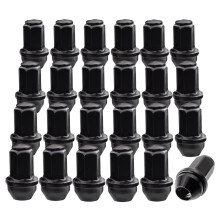 Set di 24 dadi di ricambio per sedili ghianda grandi stile fabbrica OEM 14x2.0mm 13/16 esagonali per Expedition 2003-2014 / F150 2001-2014 / Ruot