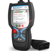 BLCKTEC 420 Strumento diagnostico scanner Bluetooth OBD2 - Lettore di codici veicolo per auto - Cancella la spia del motore di controllo - Fornit