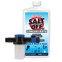 STAR BRITE Salt Off Kit - Applicator en 32 OZ concentraat voor het spoelen van scheepsmotoren en het verwijderen van zout op boten, trailers, visuitr