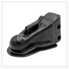GusHill USA GH25330 Kanaalgemonteerde verstelbare trekhaak 2-5/16-inch trekhaakkogel 14.000 lbs Zwart