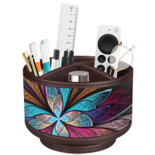 Portatelecomando TV da tavolo Portapenne girevole a 360? per organizer da scrivania e accessori Comodino organizer per controller multimediali/ar