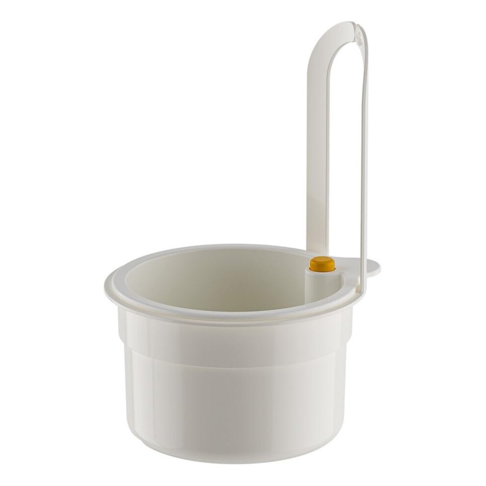Hanging Strainer Snap Button Drain Basket White For Kitchen Sink, Snap Button Strainer, Kitchen Sink Accessory 9016109610034