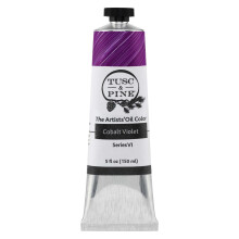 Tusc & Pine Artist Oil Paint - Kobalt Violet 150 ml Niet-vergelend Rijke en romige consistentie Maximale pigmentbelasting Kleine batch gemalen ol
