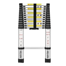 Telescopic Ladders?EN131Standards Multi-Purpose Folding Aluminum Extension Ladder(12.5Ft/3.8M)