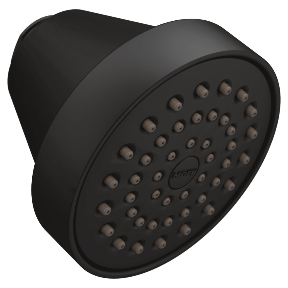 Moen 6399EP15BL Align One-Function Eco-Performance Fixed Showerhead Matte Black-image-OPC-PMDXDX8-NEW