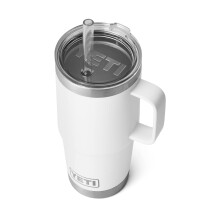 YETI Rambler Gobelet de 25 oz avec poigne et couvercle en paille, tasse de voyage, gobelet eau, tasse isole sous vide avec poigne en acier i