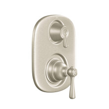Moen Kingsley Robinet de douche Moentrol en nickel bross avec vanne de drivation intgre  3 fonctions, vanne de garniture requise T4111BN