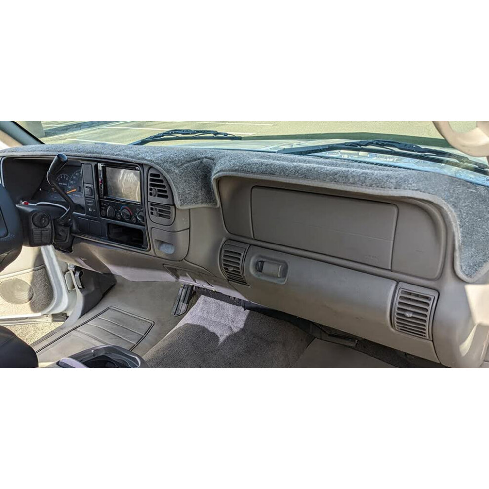 Dash Cover Mat Custom For 1997-2000 Chevrolet Silverado/Gmc Sierra C1500 C2500 C3500 K1500 K2500 K3500 1997-1999 Gmc Yukon/Chevy Tahoe Suburban Dashb 699947200637