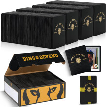 510 Pack Ding Defend Trading Card Forsendelsesbeskyttere H?rd plastikkortplade - Tiger Design Card Guard til samlekort Kortforsendelsesartikler o