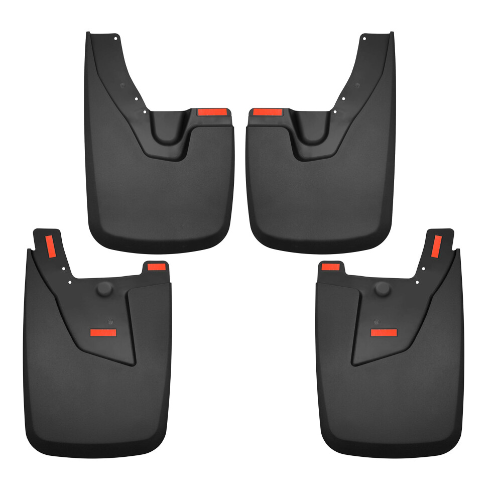 Husky Liners - Front & Rear Mud Guards | Fits 2019-2024 Dodge Ram 2500/3500 W/Oem Fender Flares (Excludes Power Wagon/Excludes Dually) Front & Rear S 753933580568
