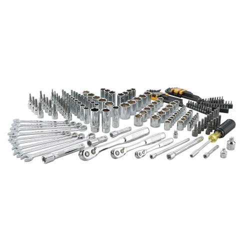 DeWalt DEWALT 200-Piece Socket Set Metric/SAE Mechanic Tool Set with Storage Case (DWMT75000) 1