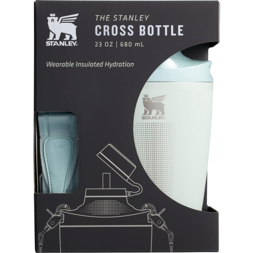STANLEY Botella Stanley Cross 23 oz | Botella de Agua de Viaje con Correa Jacquard 2