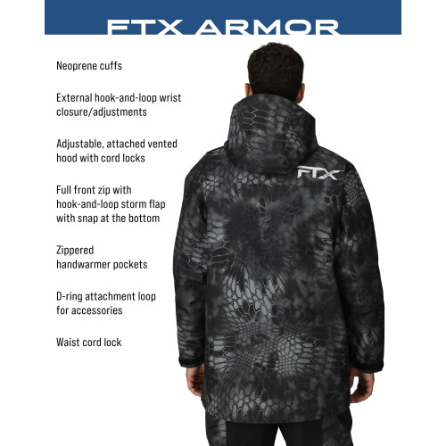 Frogg Toggs FTX Armor Kryptek Typhon Giacca da pesca/pescatori da uomo 2
