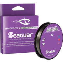 Seaguar Smackdown Low Visibility geflochtene Angelschnur – 65 lb, 300 Yards Bruchfestigkeit/Länge, Stealth Grey – 65SDSG300