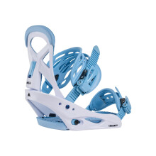 Burton Fijaciones de snowboard Re:Flex para niρos pequeρos, color azul polvoriento L