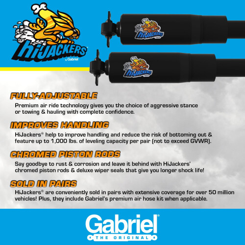 Gabriel 49215 Hijackers Air Shocks 2