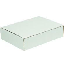 Boxes Fast BFM1293 Sobres de literatura de cartσn corrugado, 12 1/8 x 9 1/4 x 3 pulgadas, cajas de envνo troqueladas de una sola pieza, grandes c