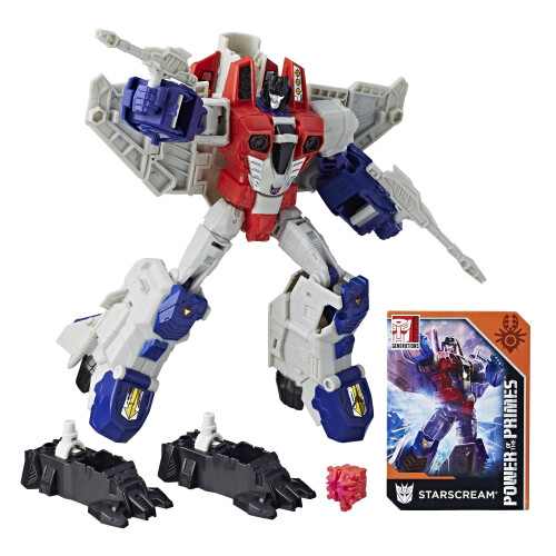 Transformers Transformers: Generaciones El poder de los Primes Clase Voyager Starscream